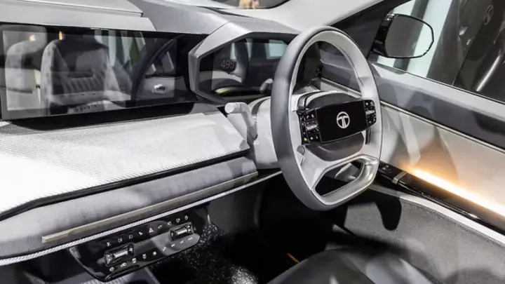 Tata Sierra 2025 Interiors with Triple Screens